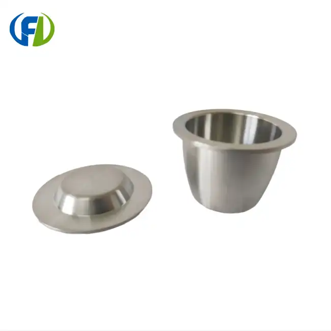 50 Ml Zirconium Crucible With Flange